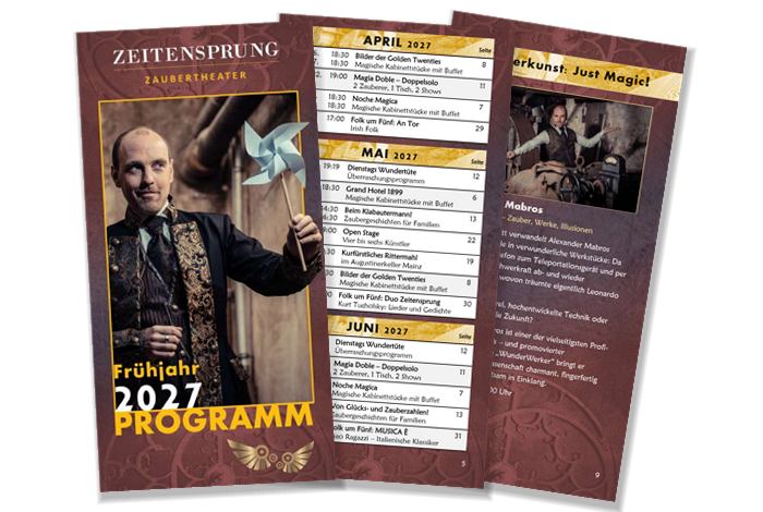 Programmheft Frühjahr 2027